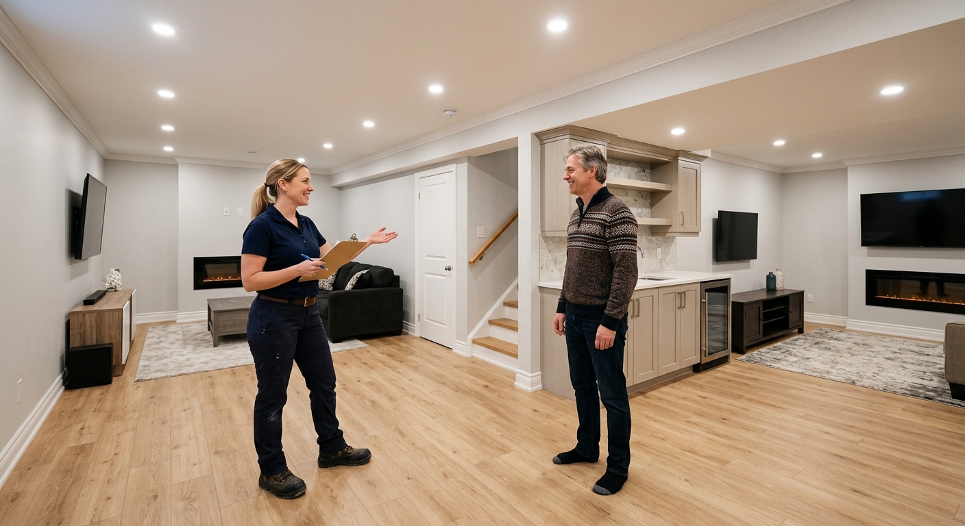 Basement Finishing & Renovation Ideas project 6 in Ottawa