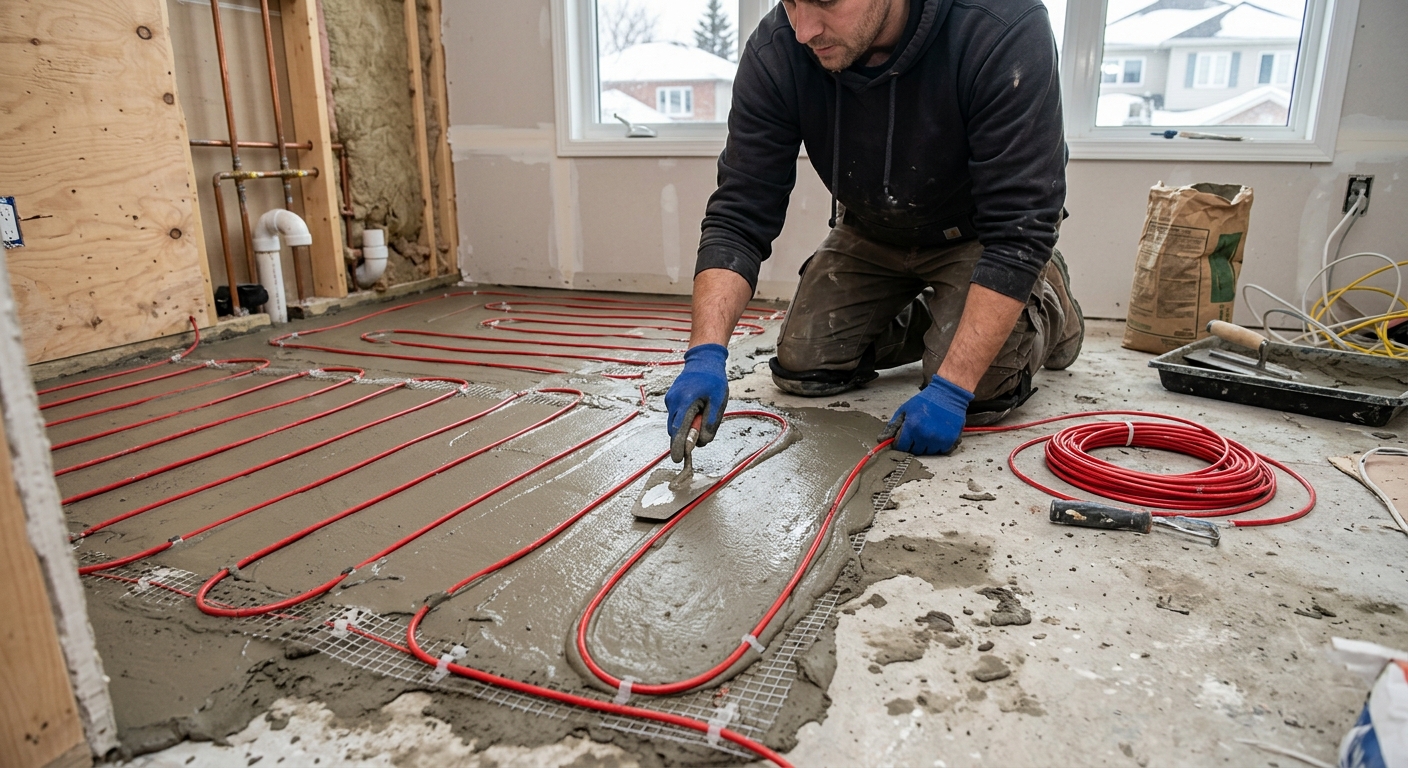 Radiant Heated Floors