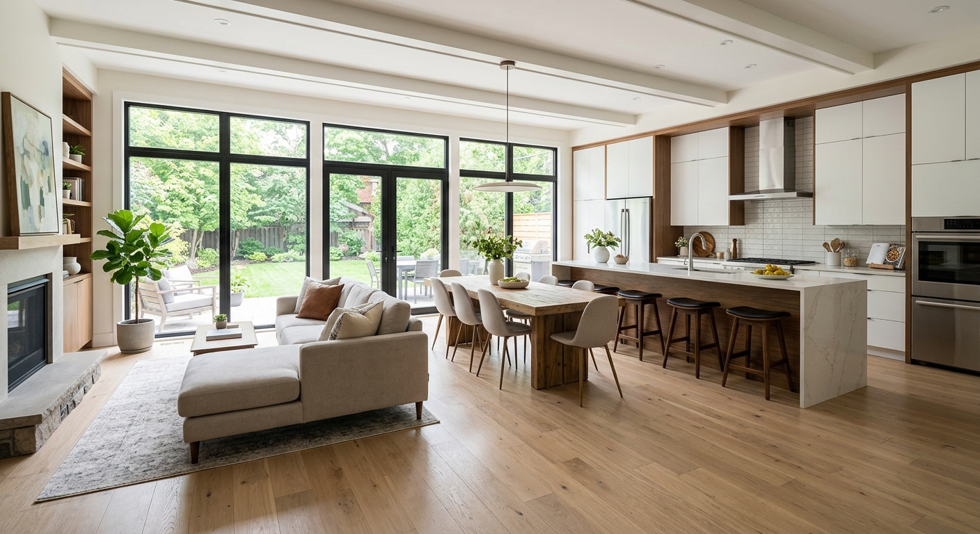 Open-Concept Kitchen