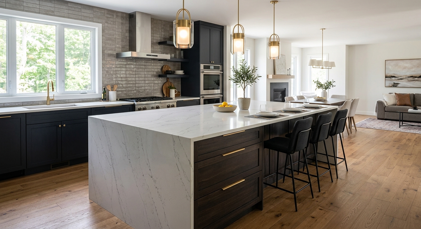 Statement Kitchen Island