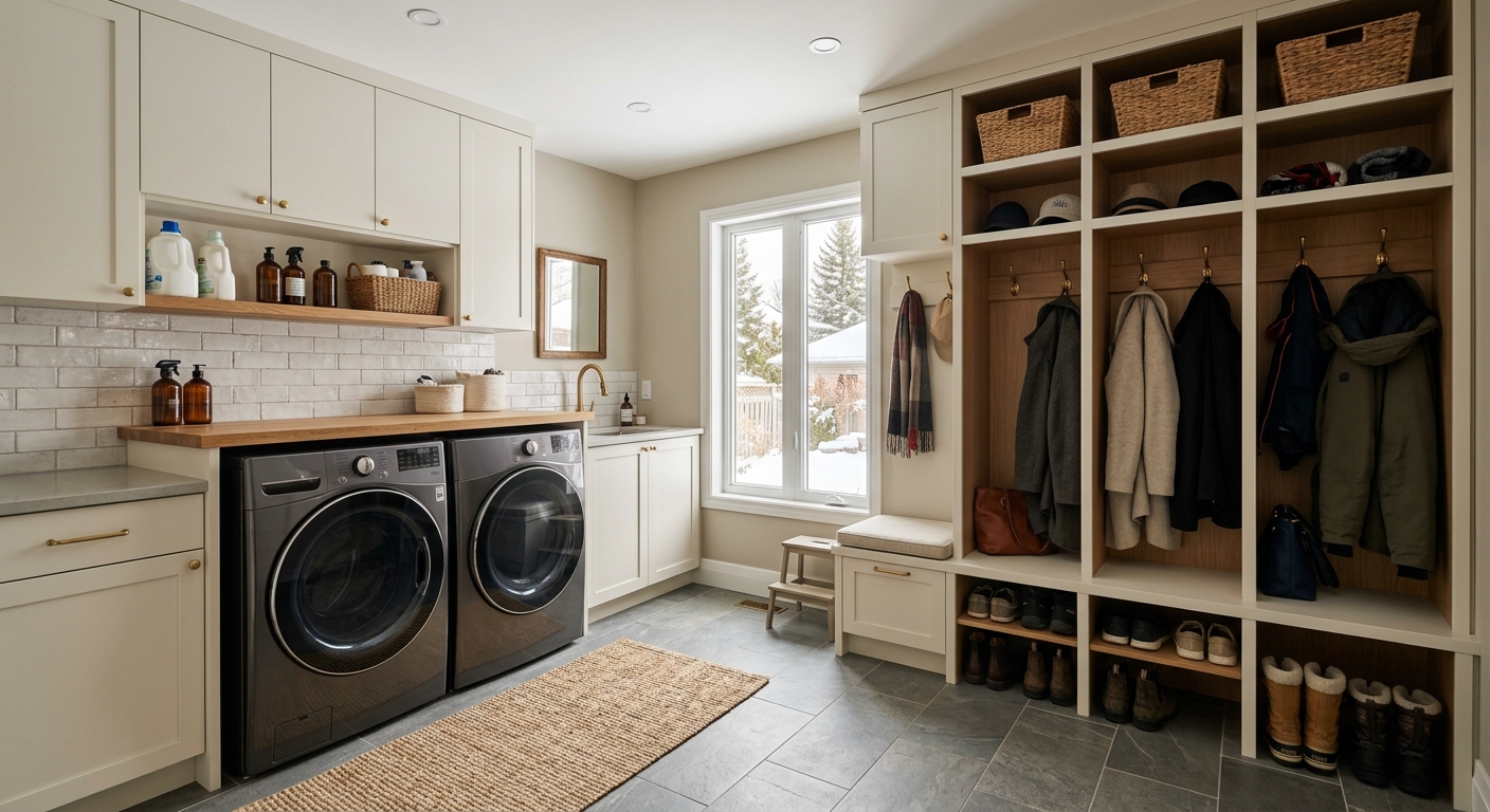 Laundry-Mudroom Combo