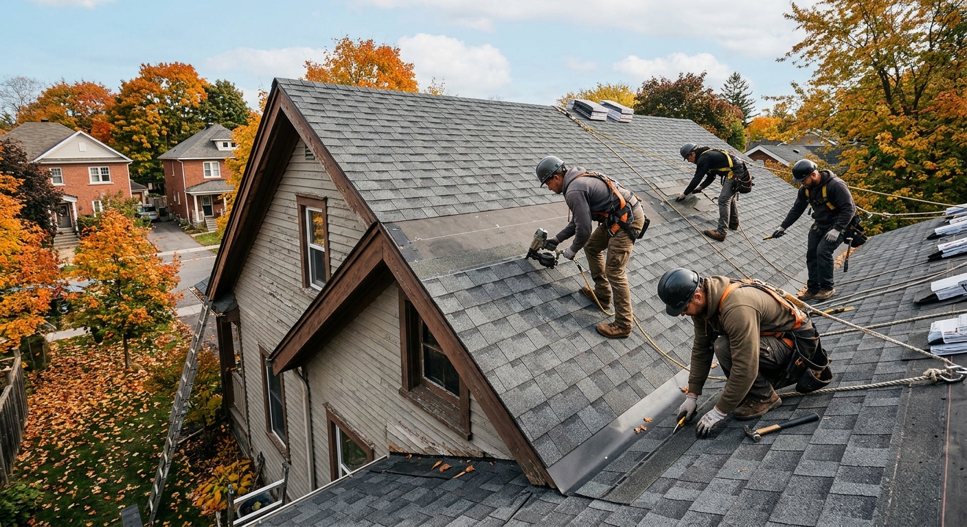 Roofing Styles & Material Ideas project 1 in Ottawa