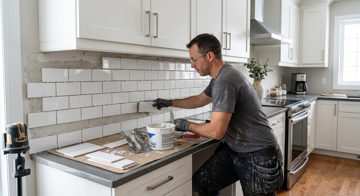 Two-Tone Galley Kitchen — photo 5