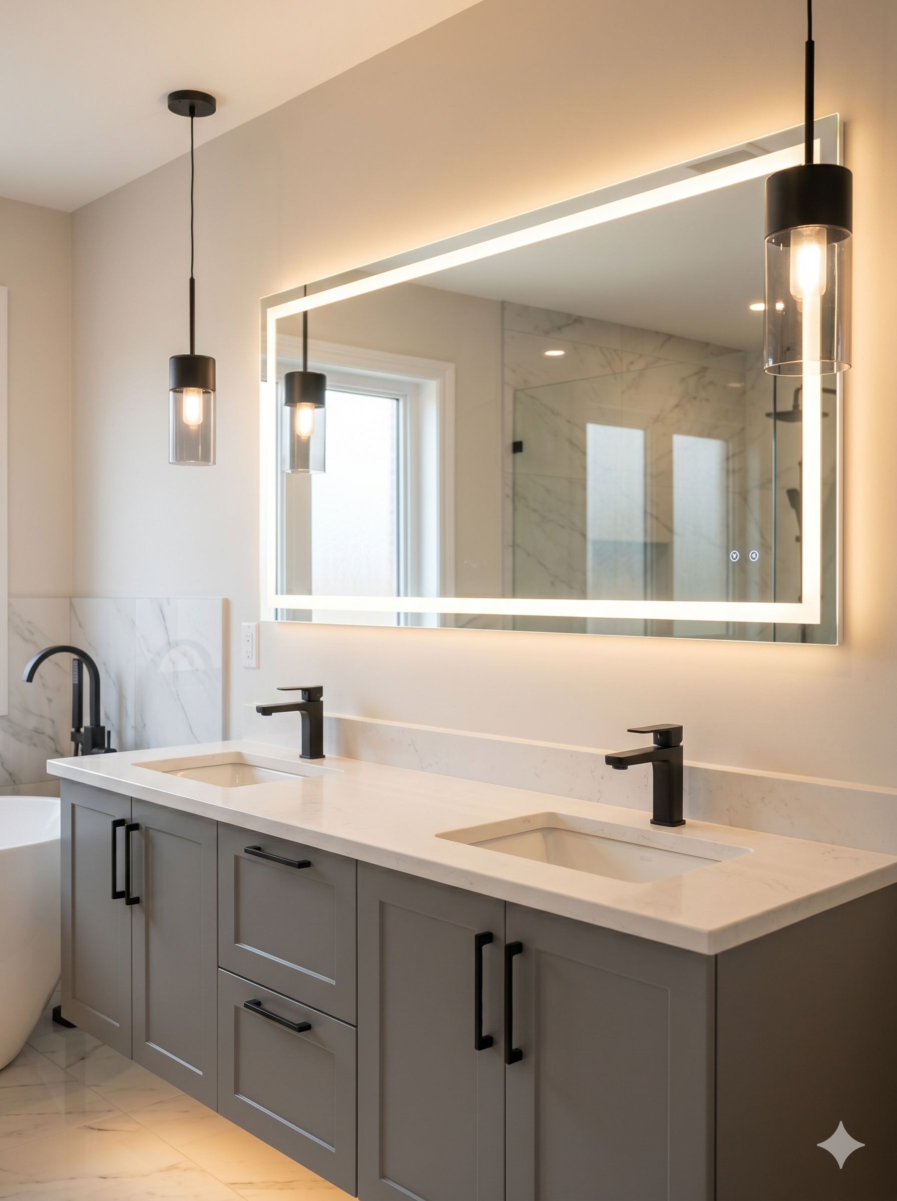 Vanité et lavabo renovés Ottawa
