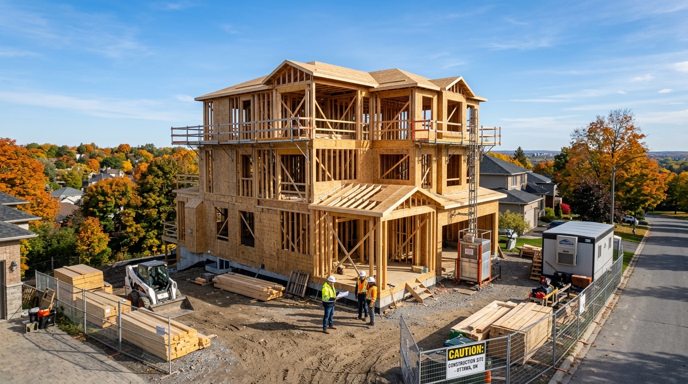 Custom home construction in Ottawa