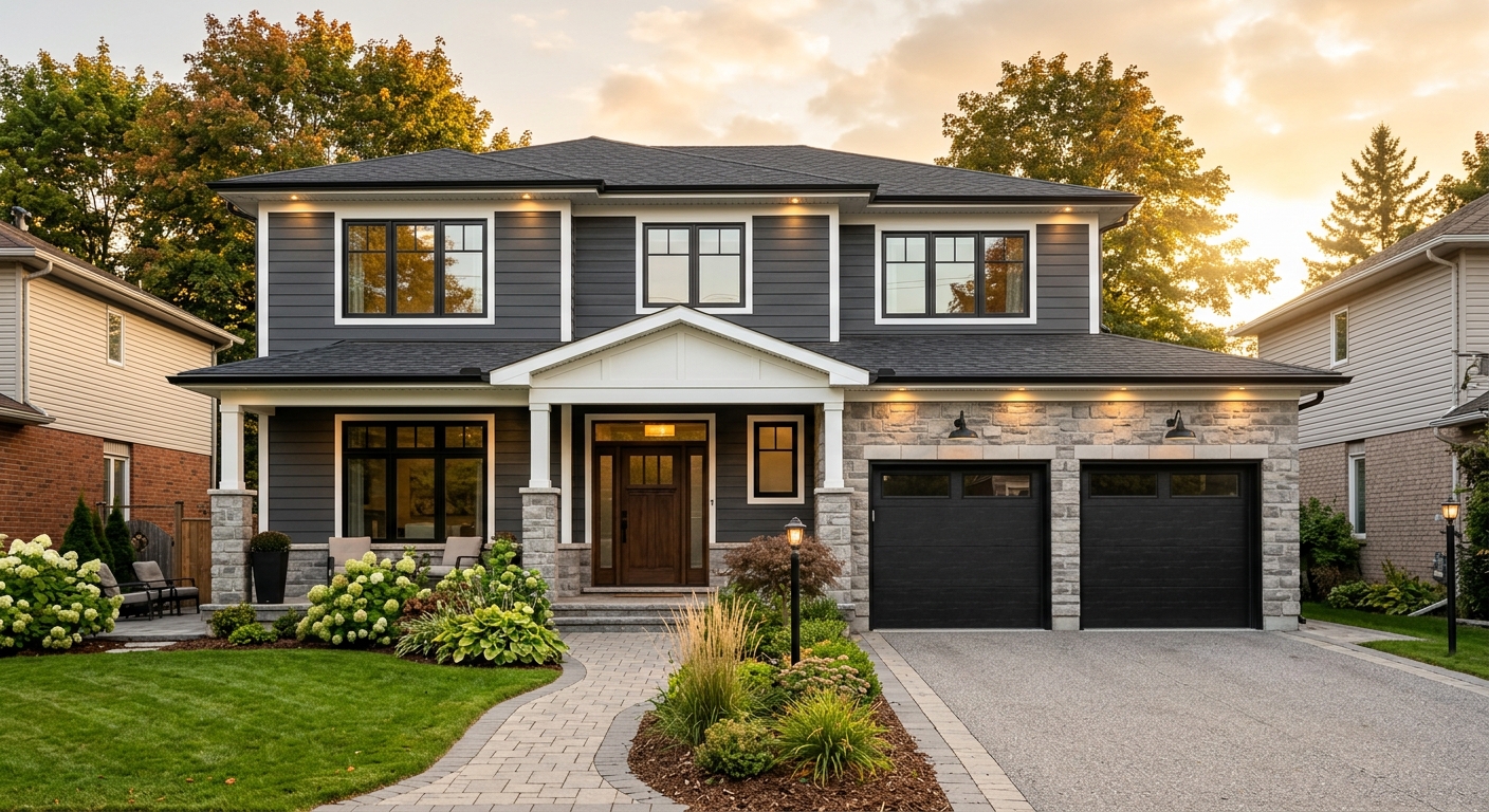 Exterior home renovation in Ottawa