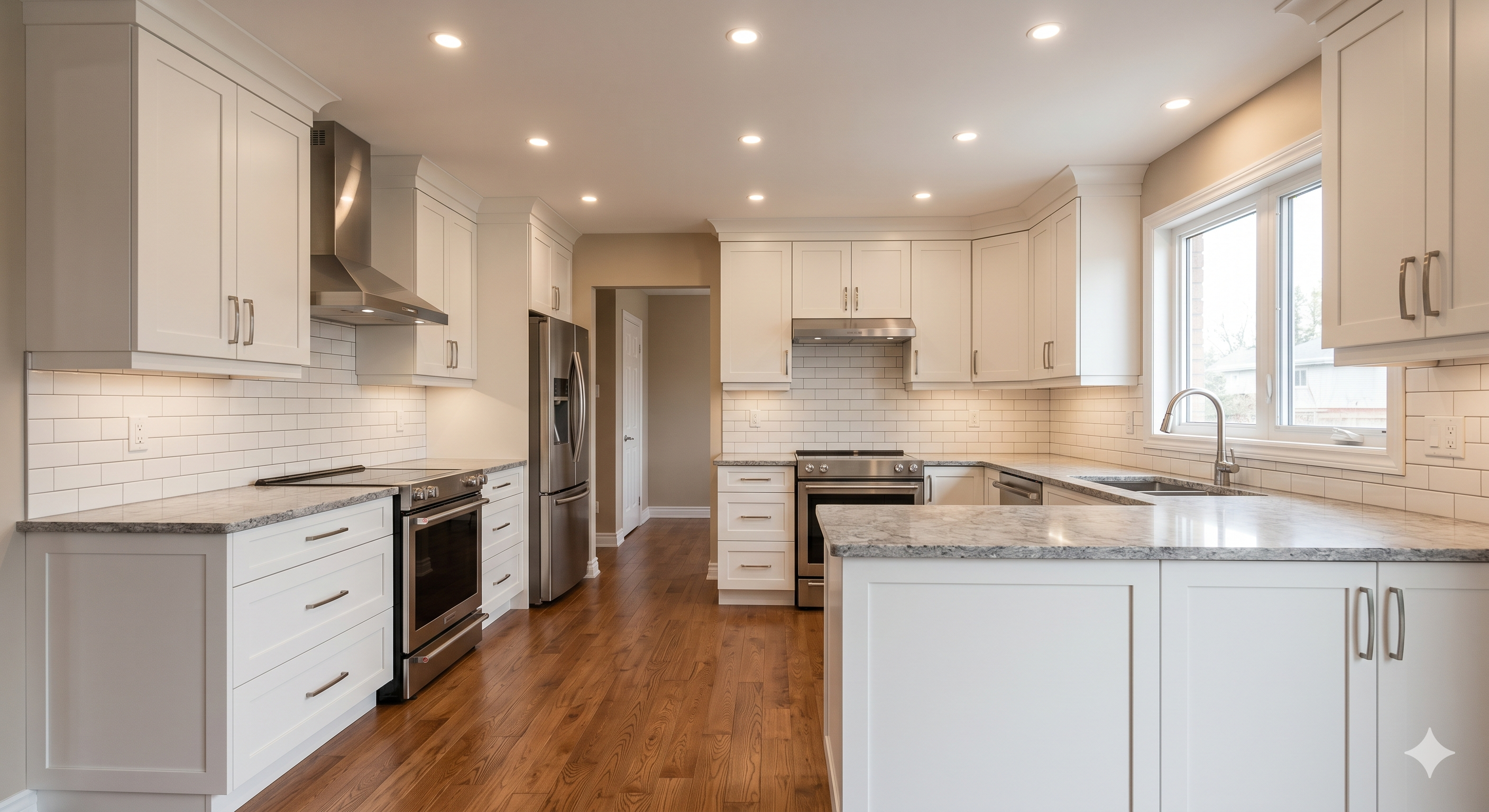 Modern kitchen renovation in Ottawa