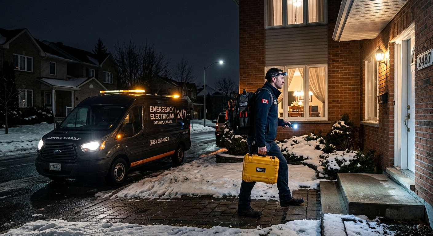Smoke detector and safety wiring Ottawa