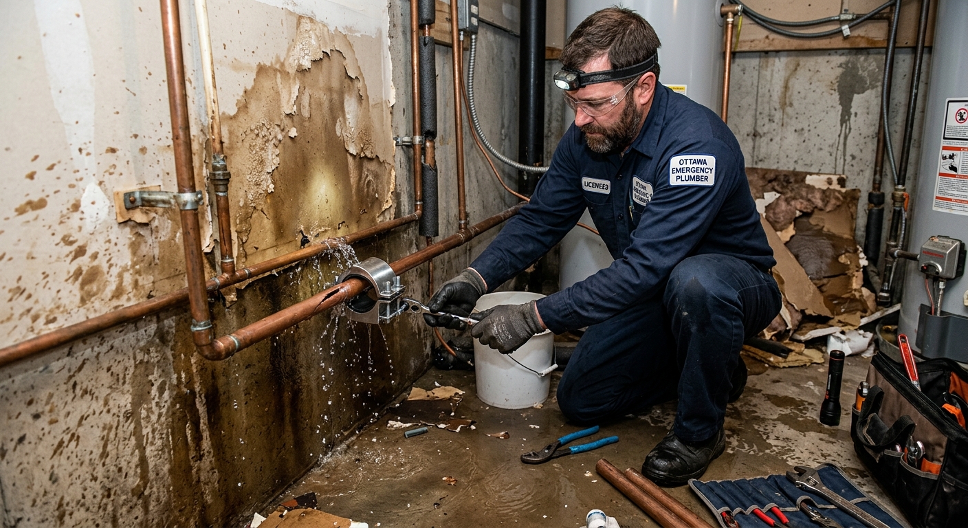 Pipe replacement Ottawa — copper and PEX installation