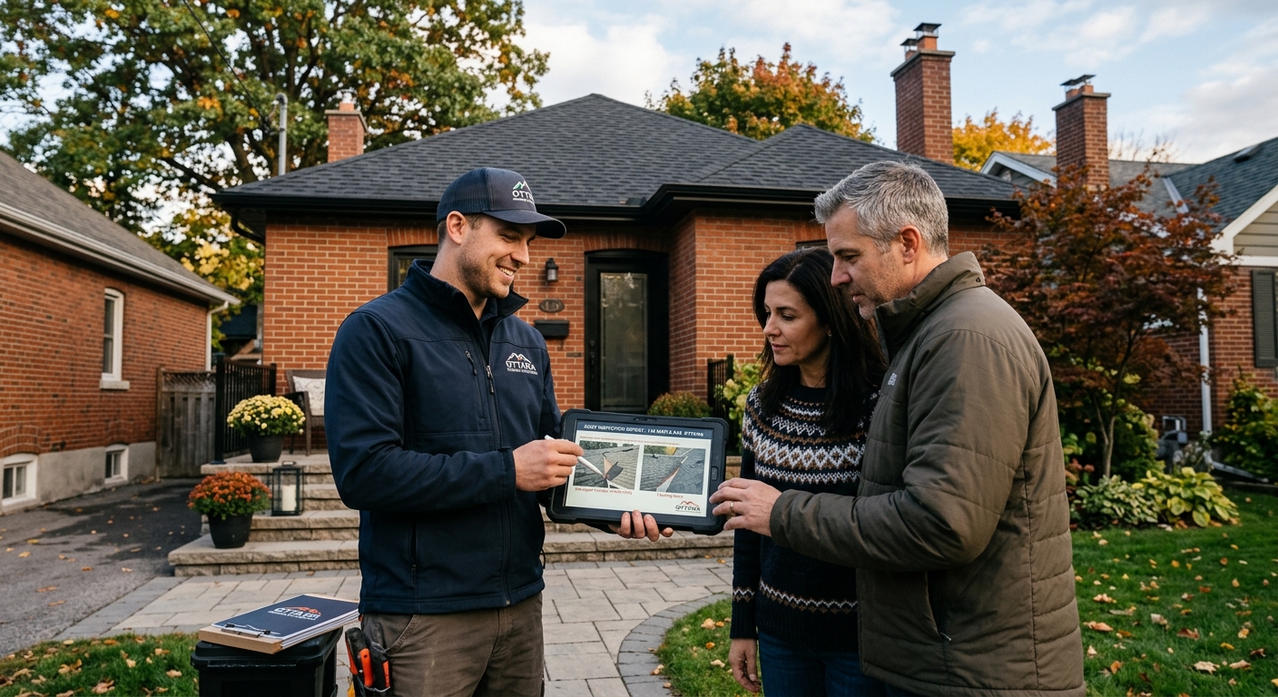 Roof inspection report Ottawa — photo documentation