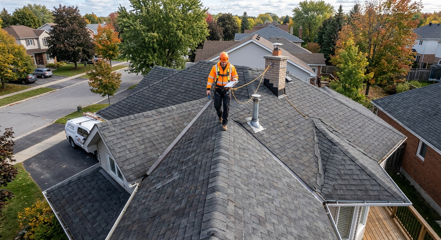 Post-storm roof inspection Ottawa — damage assessment