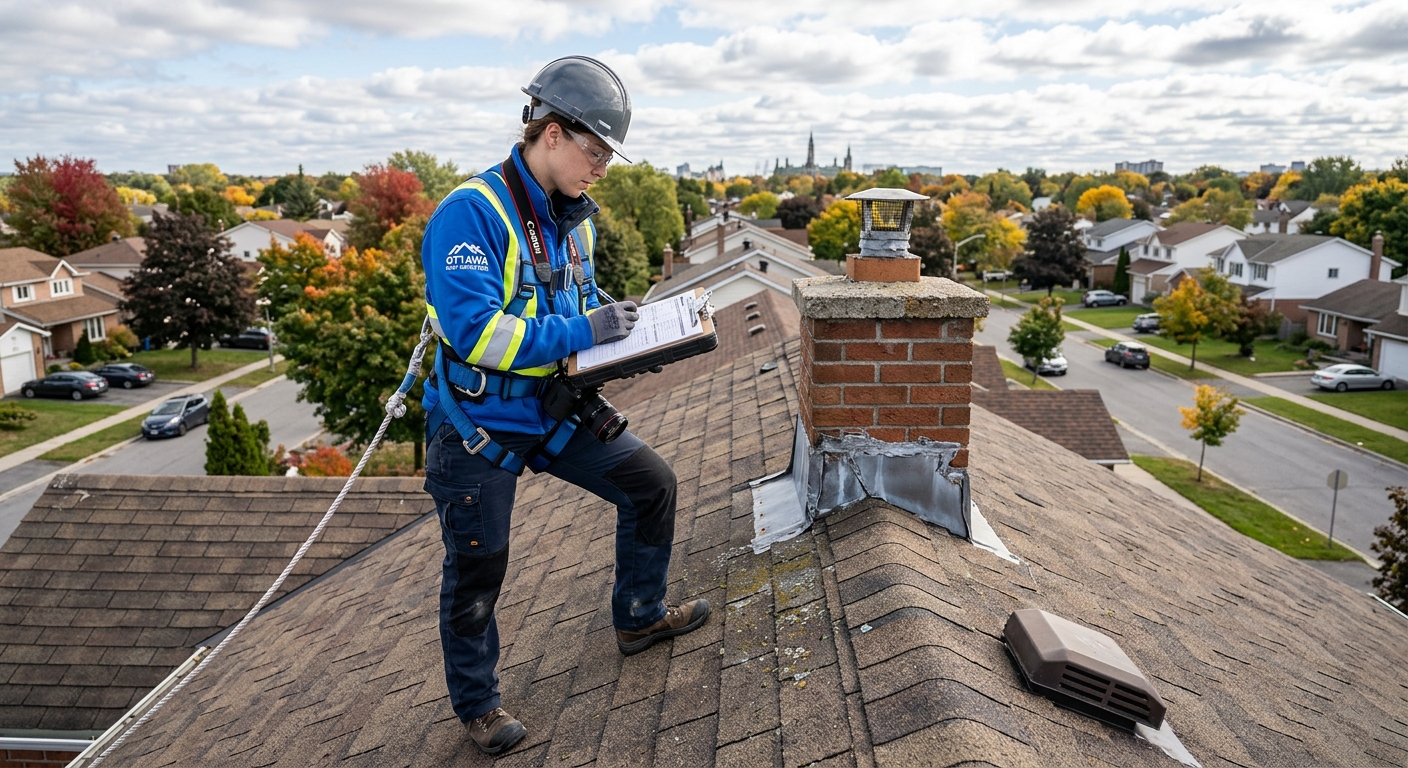 Roof inspection in Ottawa