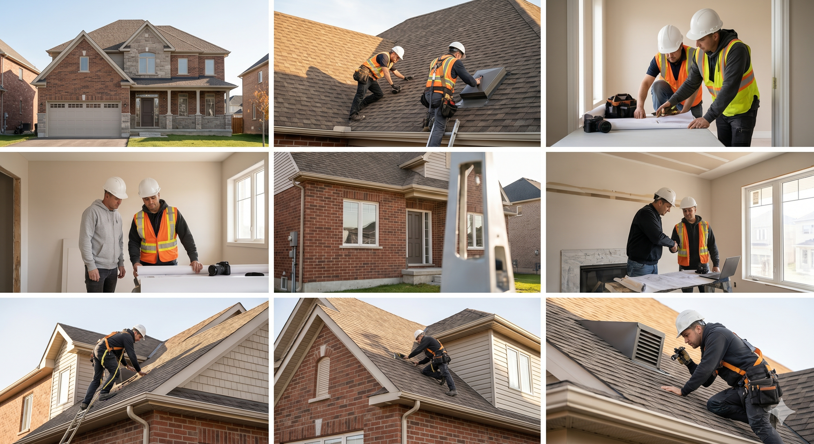 Installation solin métallique cheminée brique Ottawa