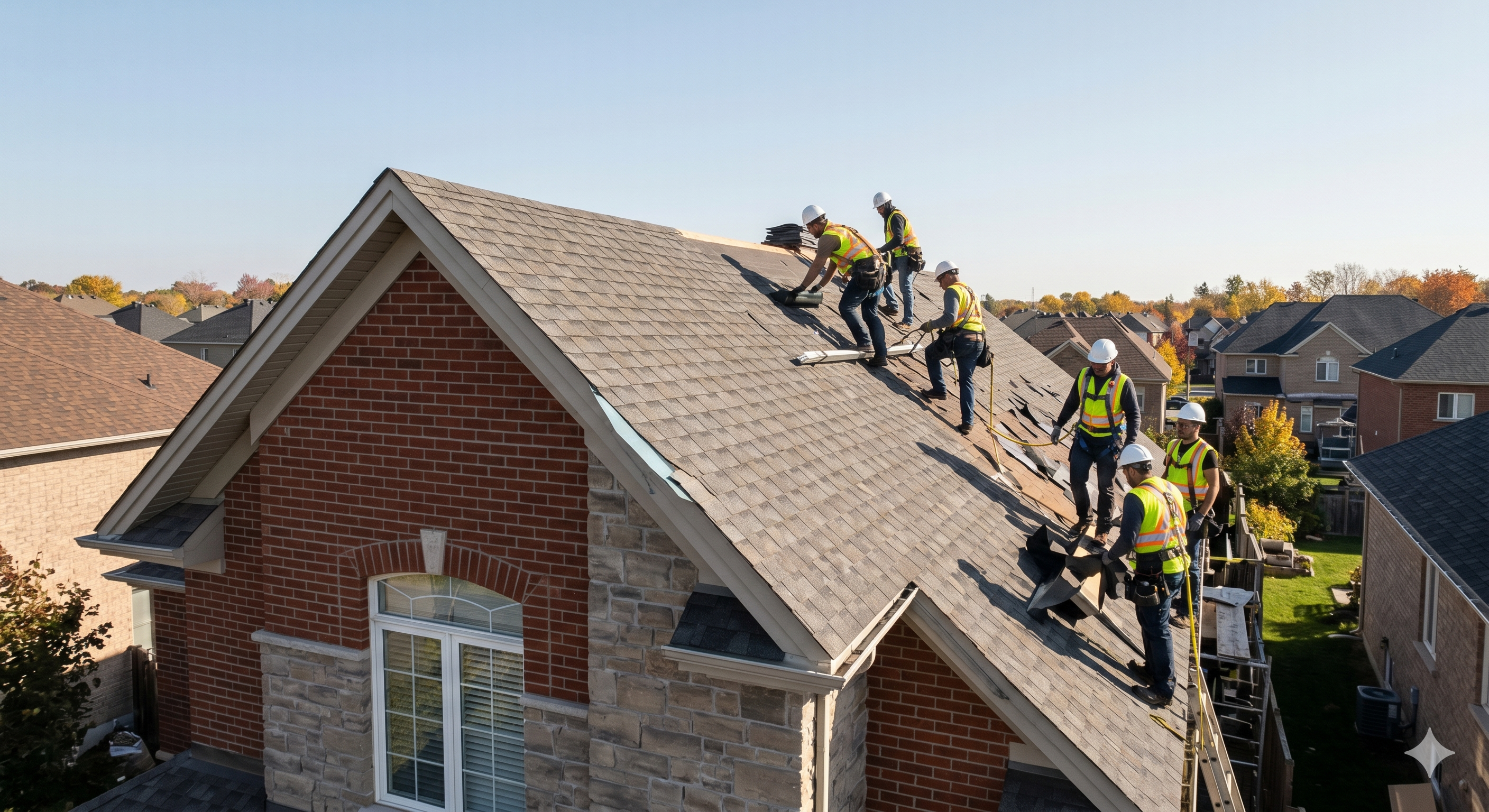 Démolition ancienne toiture Ottawa — arrachage bardeaux