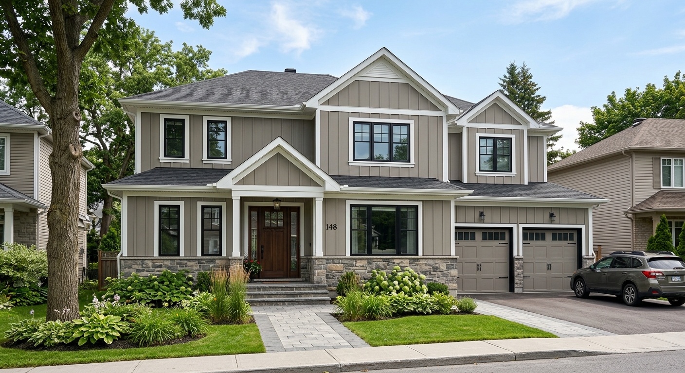 Vinyl siding Ottawa — new profile installation