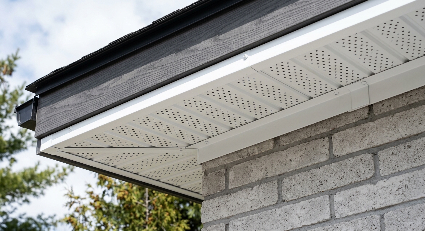 Soffit and fascia detail Ottawa — corner finish