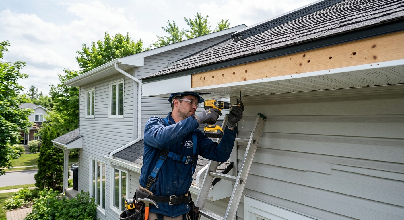 Bathroom exhaust fan rerouting Ottawa — to exterior
